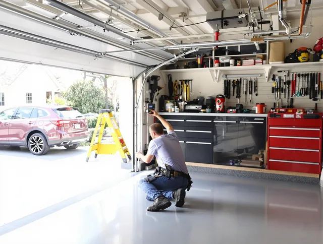 Local garage door repair service by Cleveland Heights Garage Door Repair in Cleveland Heights